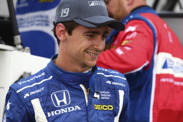 Gutiérrez completó su primera carrera en la serie (FOTO: Bret Kelley/INDYCAR)