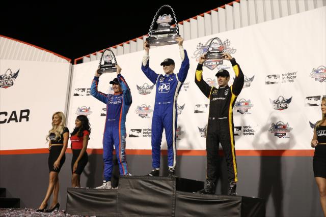 En total, son nueve triunfos de Team Penske en el torneo (FOTO: Chris Jones/INDYCAR)