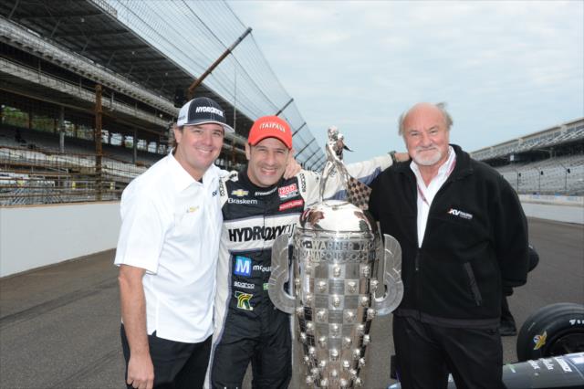 Kanaan ganó la Indy 500 de 2013 con KV (FOTO: Jim Haines/INDYCAR)