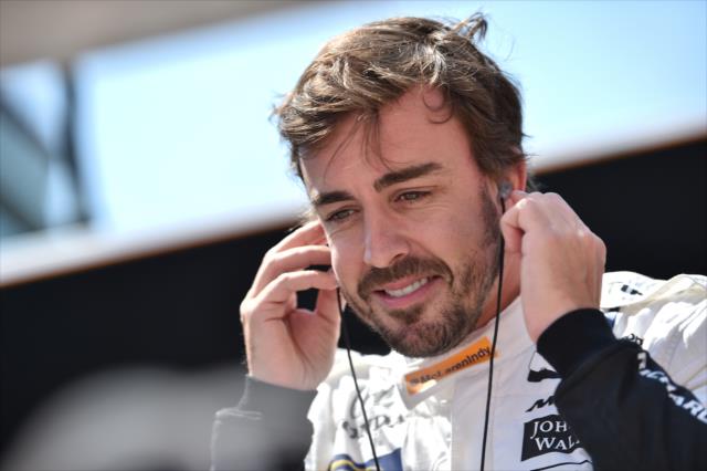 Fernando Alonso. Foto gentileza IndyCar Media/Chris Owens. 