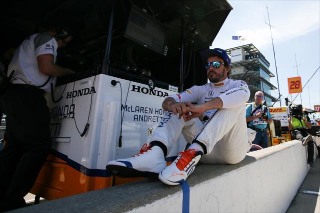 Fernando Alonso. Foto gentileza IndyCar Media/Joe Skibinsky 