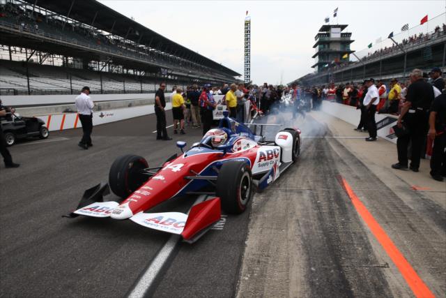 Muñoz (FOTO: Chris Jones/INDYCAR)