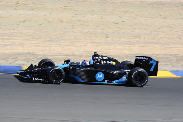 Danica Patrick Sonoma 2008 (FOTO: Ron McQueeney/INDYCAR)
