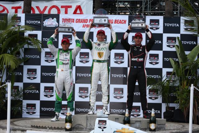 Muñoz fue tercero en la caótica edición en 2014 (FOTO: Chris Jones/INDYCAR)