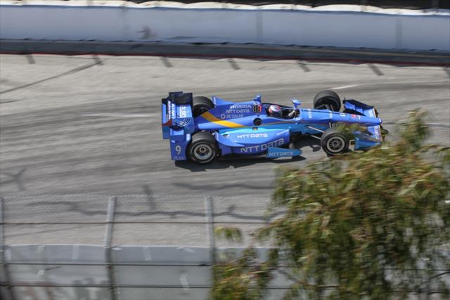 Dixon salvó el Top 5, luego de que las banderas amarillas le quitaran la chance de ganar (FOTO: Richard Dowdy/INDYCAR)