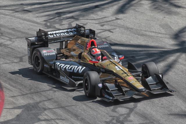Hinchcliffe está en su tercer año con Schmidt Peterson Motorsport. Foto gentileza de Richard Dowdy/IndyCar Media 