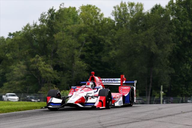 Andretti fue uno de los más consistentes en ambos entrenamientos (FOTO: Chris Jones/INDYCAR)